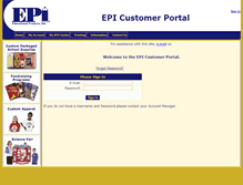 Tablet Screenshot of portal.educationalproducts.com